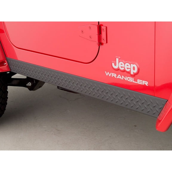 Bushwacker 97-06 Jeep Wrangler Trail Armor Front Corners - Black