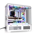 thumbnail image 4 of Gabinete thermaltake view 600 tg snow m-atx cristal ca-11h-00f6wn-00, 4 of 5