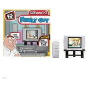 Tiny TV Classics - Family Guy Edition - Collectible Toy - Watch Top Family Guy Scenes on a Real-Working Tiny TV with Working Remote