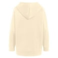 thumbnail image 6 of Godom Womens Hoodies Casual Long Sleeve Drawstring Pullover Sweatshirts Lightweight Hooded Tops, 6 of 7