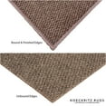 thumbnail image 5 of Koeckritz Rugs 2'x4' Soft Indoor/Outdoor Espresso Bound Area Rug Lightweight, Easy to Clean & Move, 5 of 8