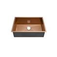 thumbnail image 2 of Tourner 27 x 19 Stainless Steel, Single Basin, Undermount Kitchen Sink in Rose Gold, 2 of 10