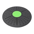 thumbnail image 2 of Tabla de equilibrio Wobble con rotación de 360 degree, regalo navideño, diámetro de 36 cm, antideslizante, para ejercicios Verde, 2 of 8