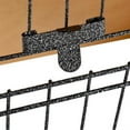thumbnail image 4 of Pefilos 35" Metal Frame Wooden Rabbit Hutch with Asphalt Openable Roof, No Leak Tray, Outdoor Bunny Enclosure Guinea Pig Cage for Small Animals, Beige, 4 of 11