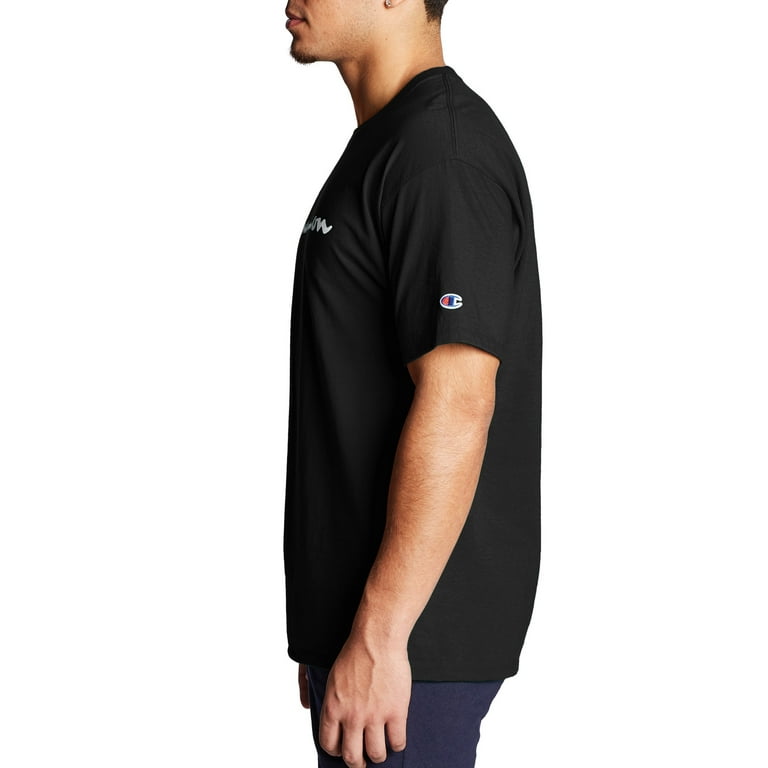 Champion shirt black logo fashion