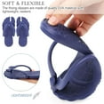 thumbnail image 5 of LAVA Travel Flip Flops for Women Men Portable Detachable Folding Sandals Non Slip Pool Bathroom Flat Slides Shoes Water Beach Slippers, 5 of 10