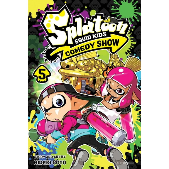 Pre-Owned Splatoon: Squid Kids Comedy Show, Vol. 5 (Paperback) 1974722406 9781974722402
