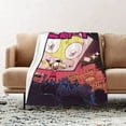 thumbnail image 2 of Invader Zim Soft Blanket Fuzzy Fleece Anti-pilling Flannel Throw Blanket Decor Sofa Bed Blanket 40x60in, 2 of 7