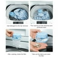 thumbnail image 7 of 4 Pieces Reusable Washing Machine Lint Catcher Household Washing Machine Lint Mesh Bag Hair Filter Net Pouch Washer Hair Catcher (Blue, Pink), 7 of 7