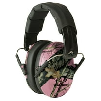Walkers GWPFPM1PKMO Pro Low Profile Folding Muff Earmuff 22 dB Pink Mossy Oak
