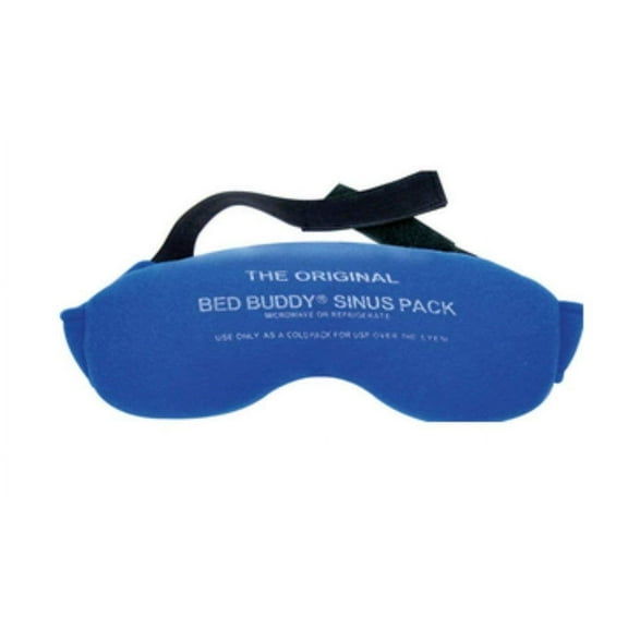 Bed Buddy Sinus Pack with Straps, Hot and Cold Compress for Headaches, Microwaveable, 4" x 26.5"