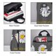 thumbnail image 3 of Fotbe Keep Life Simple Daisy Flower Mochila Ligera para Hombres y Mujeres - Duradera y Resistente al Agua, Ideal para Escuela, Trabajo, Viajes y Uso Diario, 3 of 7