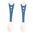 thumbnail image 4 of Baby Utensils Spoons Forks, 2Pcs Baby Spoons And Forks Feeding Set Infant Feeding Food Fork Spoon Toddlers Feeding Training Spoon And Fork Tableware Set, 4 of 8