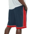 thumbnail image 2 of Men's Starter Navy/Red New England Patriots Fan Favorite Fashion Shorts, 2 of 2