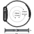 thumbnail image 3 of Thin Strap for Apple Watch Band 45mm 41mm 44mm 40mm 42mm 38mm 49mm Stainless Steel Metal Bracelet for iWAtch Series 8 7 6 SE 3 Ultra (05 starlight,42mm 44mm 45mm 49mm), 3 of 7