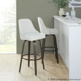 thumbnail image 5 of LumiSource Studded Marcel 30" Fixed-Height Barstool - Set of  2, 5 of 12
