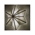thumbnail image 6 of Meyda Tiffany 164247 Star 13" Tall Led Wall Sconce - Nickel, 6 of 6