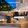 thumbnail image 6 of HBN Outdoor Smart Plug Waterproof WiFi Outdoor Outlet Timer with 6 Grounded Outlets, Remote & Voice Control Heavy Duty Yard Stake Plug Compatible with Alexa and Google Assistant, 6 of 7