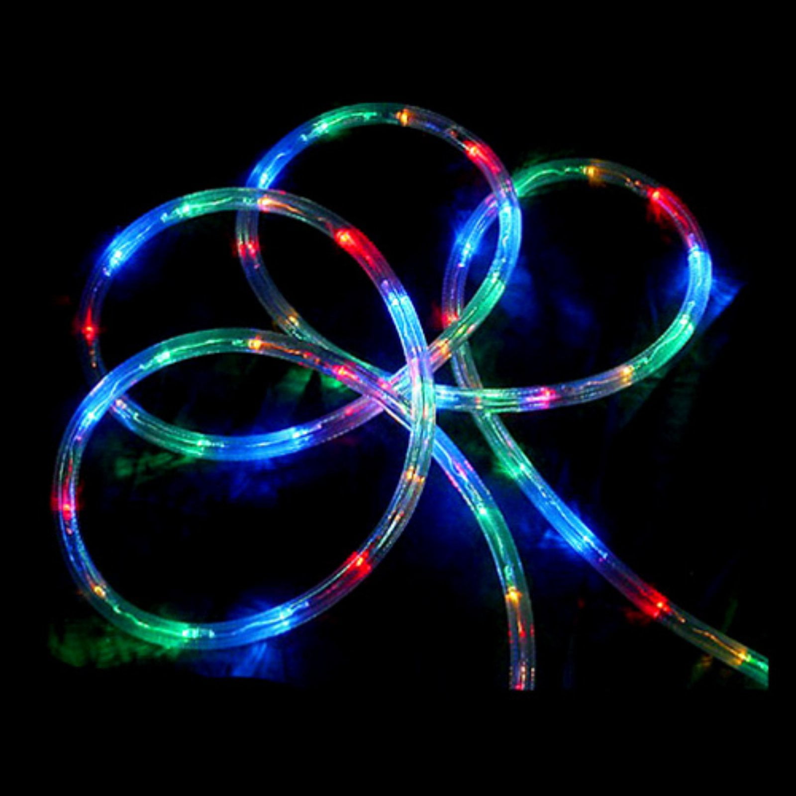 Sienna 18 ft. Indoor/Outdoor LED Christmas Rope Lights with 2 in. Bulb