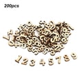 thumbnail image 4 of Dioche Wooden Scrabble Tiles Light And Practical Wooden Numbers For Arts, DIY Decor For 0-9 Mixed Numbers Develop Intellectual Realization And Interest Cultivation, 4 of 8