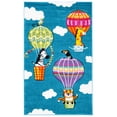 thumbnail image 2 of SAFAVIEH Carousel Kids Fun in Hot Air Balloon Area Rug, Blue/Green, 2'3" x 4', 2 of 10
