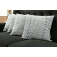 thumbnail image 2 of Ambesonne Retro Throw Pillow Cover 4 Pack, Arrow Pattern Horizontal, 16", Grey Teal White, 2 of 6