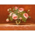 thumbnail image 2 of Fasani 18x15 White Modern Wood Framed Museum Art Print Titled - ROSES ABSTRACT II, 2 of 4