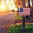 thumbnail image 4 of Mailbox Cover Standard United States Flag Magnetic Mail Covers Wrapped Letter Post Box Perfect for Outdoor Display 21×18 Inch America USA Patriotic Nation Unity,Postbox Letterbox Cover, 4 of 6