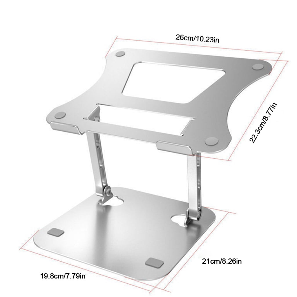 Zeiwohndc Adjustable Laptop Cooler Stand Computer Tablets Cooling Riser for Pc10-17''
