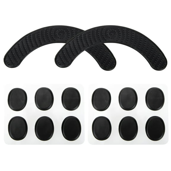 LOLIPPYY 14-Piece Black Drum Dampening Pads Set Professional Mute Cushions for Drum Accessories