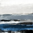 thumbnail image 2 of Loreth, Lanie 26x26 White Modern Wood Framed Museum Art Print Titled - Polite Blue Journey, 2 of 4