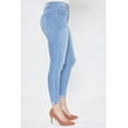 thumbnail image 4 of Royalty For Me Women's High-Rise 2 Button Cuffed Skinny Jeans, 4 of 21