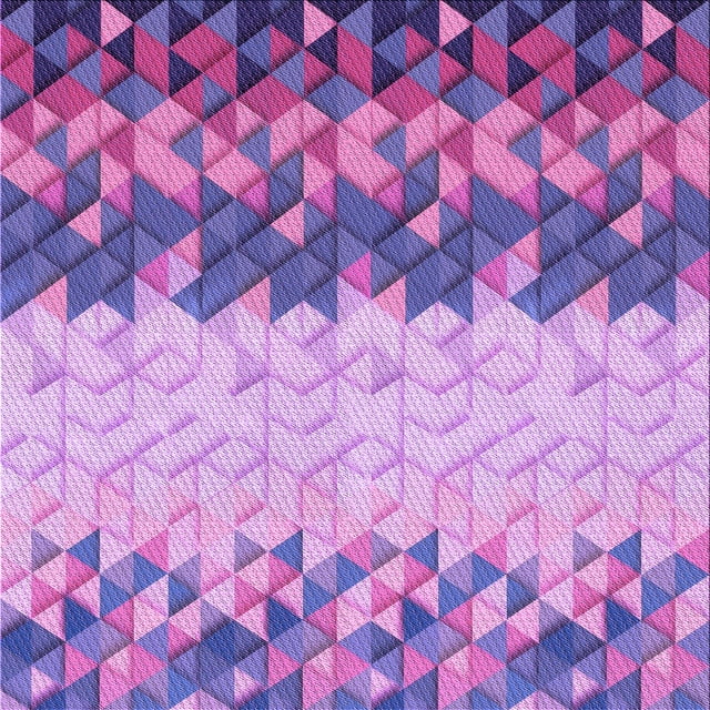 Ahgly Company Machine Washable Indoor Square Transitional Dark Orchid Purple Area Rugs, 5' Square