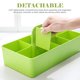 thumbnail image 3 of OULII Caja De Almacenamiento Con Compartimentos Y Asa En Color Verde Para Organizar Escritorio, 3 of 7
