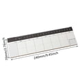 thumbnail image 3 of Cqxid Notebook Under $5 Weekly Plan Sticky Notes Weekly Planner Notepads Tearable Schedule Notepads Memo Pads Small Notepads To Do List Business Notebook Schedule Books Calendar Paper Simple, 3 of 9