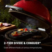 Kamado Joe Classic II 18 inch Charcoal Grill in Blaze Red