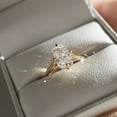 thumbnail image 7 of SOLITAIRE JEWELS 1.50CT Elongated Cushion Moissanite Solitaire Engagement Ring Solid 14K Yellow Gold, 7 of 7