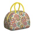 thumbnail image 1 of Artistic Lunch Cooler - Insulated Tote with Tribal Design for Work, Travel & Picnics, 1 of 4