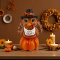 thumbnail image 6 of Thanksgiving Turkey & Pumpkin Resin Decor - Stunning Ornament Perfect for Holiday Parties & Festive Gatherings(A), 6 of 9