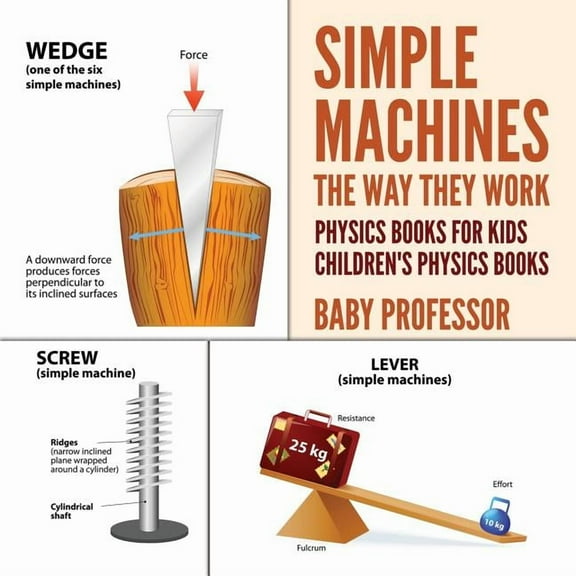 Simple Machines: The Way They Work - Physics Books for Kids Children's Physics Books, (Paperback)