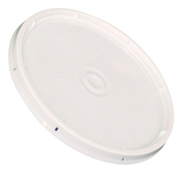 2-gal. White Plastic Bucket Lid (Pack Of 3) - Walmart.com