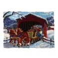 thumbnail image 2 of Winter Outing | Rug Making Latch Hooking Kit, 2 of 9