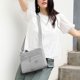 thumbnail image 4 of Bolso bandolera con múltiples bolsillos para mujer, bolso de viaje, bolso de trabajo con correa ajustable, 24*13*11cm, 4 of 6