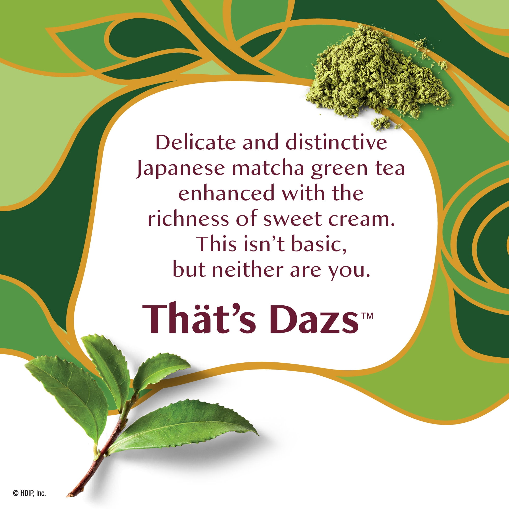 Haagen Dazs Matcha Green Tea Ice Cream, Gluten Free, Kosher, 1 Package, 14oz
