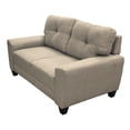 thumbnail image 3 of Love seat El Bazar Store Sidney Lino Beige 2 plazas, Modular, Moderno, Sala, Sofa, 3 of 5
