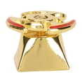thumbnail image 2 of Teclas giratorias con parte superior de metal giratoria, diseño ergonómico, teclas personalizadas para teclados mecánicos, color dorado, 2 of 5