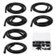 thumbnail image 1 of Manguera de vacío de silicona Unique Bargains 130PSI Presión máxima Línea de vacío automotriz Negra con conector de vacío 1 juego 3.3Ft 3/4/5/6/8/10mm ID 3mm Grosor, 1 of 7