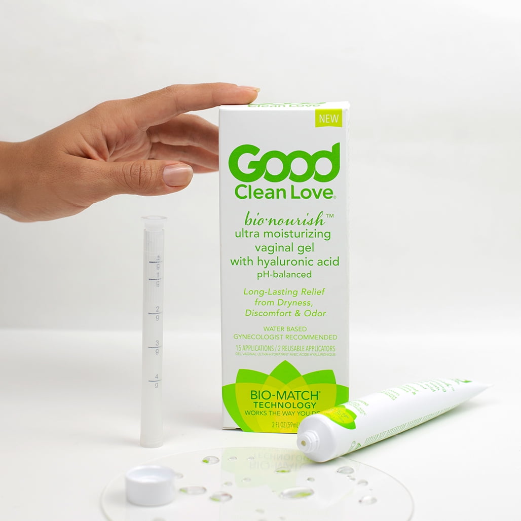 Good Clean Love: BioNourish® Ultra Moisturizing Vaginal Gel with Hyaluronic Acid, 2 oz