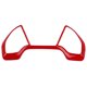 thumbnail image 1 of Marco decorativo para salpicadero de coche, anillos de esfera, embellecedor para Honda Civic 10.º 2016 ~ 2018 (rojo) Jadeshay A, 1 of 9
