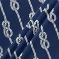 thumbnail image 5 of Coastal Whiet Knot Round Tablecloth 60 Inch - Waterproof Fabric Table Cloth Protector, Navy Blue Summer Beach Seaside Nautical Tablecloths Washable Table Cover for Kitchen Banquet Coffee Table Party, 5 of 6